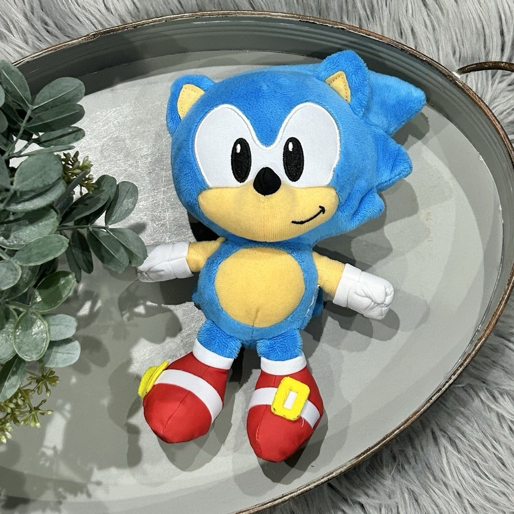 Jakks Pacific‎ Sonic The Hedgehog 8 Inch SEGA Plush Stuffed Animal